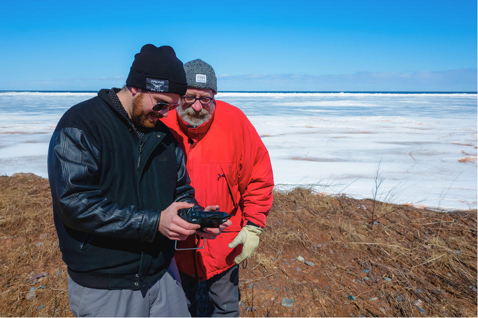 Innovative sea ice observation