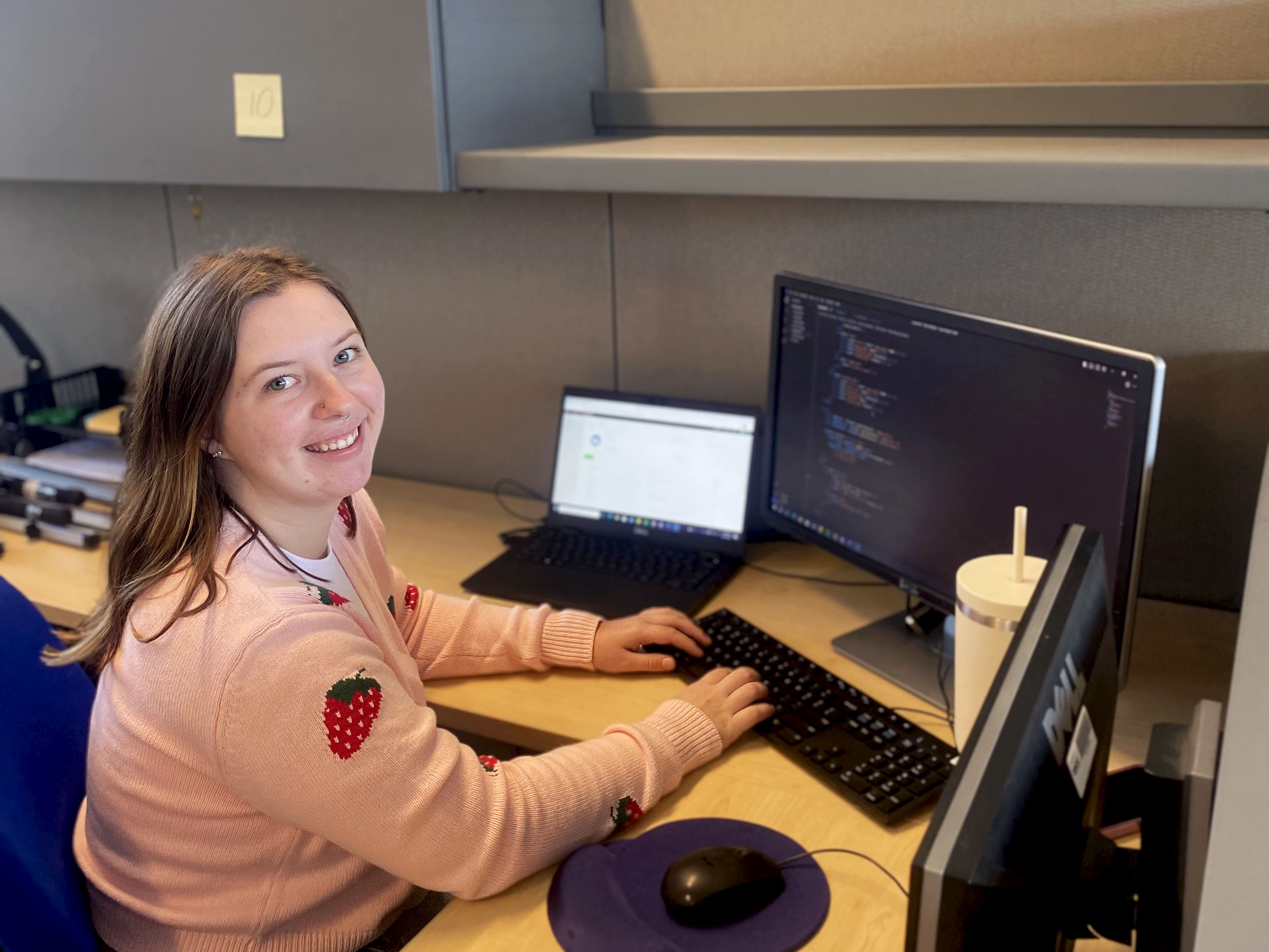 KENZIE DOCKRILL POSTED ON LINKEDIN visual data 6